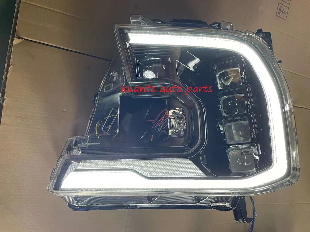 Ford Ranger T9 4 lights LED head lamps Ford Ranger T9 4 lights LED head lamps