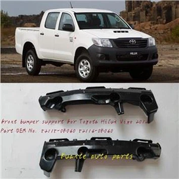 52115-0 k 060 52116-0 K060 Hilux Vigo के लिए फ्रंट बम्पर सपोर्ट